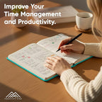 Dated, 2026 Planner, 8.5" x 11" - The #1 Productivity Planner to Achieve Your 2026 Goals - Planner 2026-2027 by PRODUCTIVITY STORE (A4, TEAL)