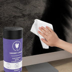 Swanky Cables Screen Cleaner Wipes: Electronic Wipes for Screens - Computer Screen Wipes for Lens, Phone, Tv Screen and Monitor Cleaning - Tech Wipes & Microfiber Cloth (Canister, 300 Count)