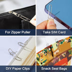 Deli #1 Smooth Paper Clips, 1000 Medium Paper Clips, 10 Boxes of 100 Each, Silver