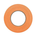 1" Width ProTapes Pro Gaff Premium Matte Cloth Gaffer's Tape With Rubber Adhesive, 50 yds Length x, Fluorescent Orange (Pack of 1)