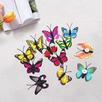CllyCnny Cute Push Pins - 40Pcs Butterfly Decorative Fun Push Pins Thumb Tacks for Cork Board Wall Bulletin Board Maps Photos Posters Home Office Desk Accessories (Random Pattern with Case)