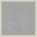 Amanti Art Silver Framed Magnetic Board 26x26 Medium Vision Board for use with Magnets, 100% Metal Sheet to Display Items as Office Decor or for Home Organization in mudroom, Kitchen or Kids Room