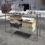 Regal Altair 14" Deep x 48" Wide x 27" Height Wire Shelving Kit | 2-Tier | NSF Commercial Storage Rack Unit