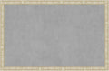Amanti Art Silver Framed Magnetic Board 22x34 Large Vision Board for use with Magnets, 100% Metal Sheet to Display Items as Office Decor or for Home Organization in mudroom, Kitchen or Kids Room
