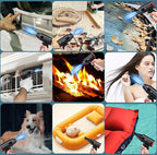 Powerful 110000RPM Electric Air Duster, Portable 3-Speed Cordless Blower with Blow & Exhaust Mode for Fast Car Drying, Deep Keyboard Cleaning, Air Conditioner, Camping Gear, Inflatables & BBQ