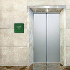 ADA CENTRAL SIGNS - 6" X6" Floor 6 Sign - ADA Compliant Tactile Graphics Grade 2 Braille Text Acrylic Wall Signs - Directional Assistance, Floor Number Safety Sign for Office, school Hospital, Apartment