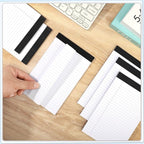 Thboxes 6 Pack Legal Pad 5x8, 180 Sheets Small Note Pad College Ruled Writing Pad Perforated Notepad for School, Office, To-Do Lists Grocery List Shopping List, 30 Sheets White