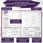 Law of Attraction Planner 2026 Deluxe with Productivity App | Weekly & Monthly Goal-Setting Planner, Life & Gratitude Journal | Include Foldable Vision Board, Gift Box & Stickers