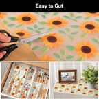Cooyes Shelf Liner – Premium Non-Adhesive Cabinet & Drawer Liner for Kitchen – Waterproof Shelf Paper with Modern Pattern – Durable EVA Cabinet Mat – Easy to Cut （12" W x 360" L）