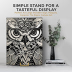TR-LIFE 10 Inch Large Plate Stands/Holder for Display - Metal Picture Frame Holder Stand + Small Easels for Decorative Plate, Platter, Book, Plaques, Photo, Tabletop Art (Gold 2 Pack)