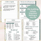 bloom daily planners HARDCOVER 2026 Planner (January to December) - 8.5” x 11” Weekly & Monthly Dated Agenda Organizer Book with Stickers & Tabs - Garden Party, Beige