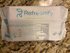 Large Alcohol Wipes 75% Unscented Hand Sanitizing Wipes (320 count +12 travel wipes) Alcohol Wipes for Travel Home and Classroom - Resealable Pack