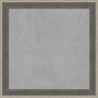 Amanti Art Grey Framed Magnetic Board 29x29 Medium Vision Board for use with Magnets, 100% Metal Sheet to Display Items as Office Decor or for Home Organization in mudroom, Kitchen or Kids Room