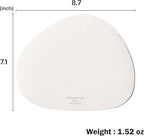 GREEDY FARMERS Mouse pad, Non-Slip Washable Waterproof Computer Mouse pad (Vanilla Cream)