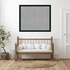 Amanti Art Black Framed Magnetic Board 44x52 Oversize Vision Board for use with Magnets, 100% Metal Sheet to Display Items as Office Decor or for Home Organization in mudroom, Kitchen or Kids Room