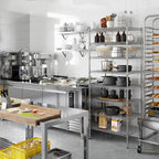 Regal Altair 21" Deep x 30" Wide x 74" Height Wire Shelving Kit | 8-Tier | NSF Commercial Storage Rack Unit