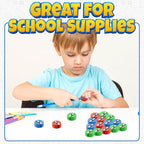 Bedwina Pencil Sharpeners - 9 Pack Pocket Sized Mini Handheld Colored Pencil Sharpener Manual for Kids, Plastic and Colorful for Party Favors, Goodie Bags, Classroom Prizes, School Supplies