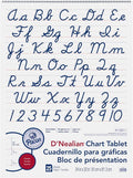 D'Nealian Chart Tablet, 24"X32", Cursive, 25 Sheets