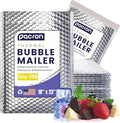 300-Pack Insulated Silver Thermal Bubble Mailers 18 x 23 - Waterproof Metallic Foil Self-Sealing Padded Envelopes for Cold Shipping, Perishables, Food, Cosmetics, Pharmaceuticals
