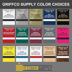 Made in USA Personalized Desk Name Plate – Custom Engraved Office Sign, 2”x8” – Choose Color, Font & Holder by Griffco Supply