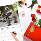 2026 Wall Calendar,Calendar 2026, November 2025 - December 2026, Wall Calendar Baby Animals, 12" x 24" Opened,Full Page Months Thick & Sturdy Paper for Calendar Organizing & Planning