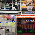 LED Sign,Programmable LED Sign,Flexible Scrolling LED Message Display,Bluetooth APP,DIY Design Colours,Text, (36"x 8")