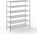 Regal Altair 24" Deep x 60" Wide x 74" Height Wire Shelving Kit | 6-Tier | NSF Commercial Storage Rack Unit