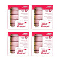 Tape Runner - Double Sided Adhesive with Dispenser Roller Included - Acid Free, Sticky, Clear & Transparent - Ideal for Scrapbooking, Crafts & More - Standard - (315 inches per cartridge) 20 Cartridge