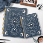 2026 Planner 8.5 x 11, Large Weekly Monthly Planners with Tabs, A4 Spiral Bound Daily Calendar 2026 Planner, 12 Month Agenda from Jan. to Dec., Flexible Cover Appointment Book(Smill Sun)