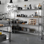 Regal Altair 18" Deep x 72" Wide x 64" Height Wire Shelving Kit | 4-Tier | NSF Commercial Storage Rack Unit