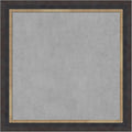 Amanti Art Black Framed Magnetic Board 29x29 Medium Vision Board for use with Magnets, 100% Metal Sheet to Display Items as Office Decor or for Home Organization in mudroom, Kitchen or Kids Room