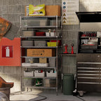Regal Altair 21" Deep x 42" Wide x 86" Height Wire Shelving Kit | 8-Tier | NSF Commercial Storage Rack Unit