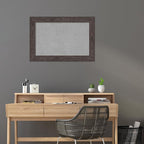 Amanti Art Black Framed Magnetic Board 26x38 Large Vision Board for use with Magnets, 100% Metal Sheet to Display Items as Office Decor or for Home Organization in mudroom, Kitchen or Kids Room