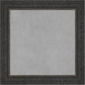 Amanti Art Black Framed Magnetic Board 25x25 Medium Vision Board for use with Magnets, 100% Metal Sheet to Display Items as Office Decor or for Home Organization in mudroom, Kitchen or Kids Room