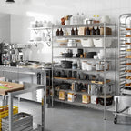 Regal Altair 21" Deep x 54" Wide x 74" Height Wire Shelving Kit | 8-Tier | NSF Commercial Storage Rack Unit