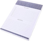 Graphique Large Notepad, Chambray - Notepad with 150 Tear-Off Sheets, 6" x 8" - Perfect for Lists, Notes, and More (LNP162)