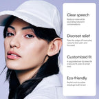 Loop Engage 2 Ear Plugs, Everyday 16 dB Noise Reduction Earplugs with Clear Speech for Social Gatherings, Work, Conversation, Parenting & Noise Sensitivity Relief, Clear