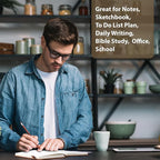 CAGIE Lined Journal for Men Women, Tree Growth Ring Leather Bound Journal Notebook, 256 Pages 100 GSM Journals for Writing, A5 Hardcover Journaling Notebooks for Work, Note Taking