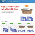 Loose Leaf Paper College Ruled Notebook Paper College Ruled Lined Writing Filler Paper 10.5” x 8” 1800 Sheets 150 Sheets Per Pack 60 gsm (12 Pack)