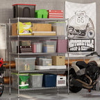 Regal Altair 24" Deep x 54" Wide x 74" Height Wire Shelving Kit | 5-Tier | NSF Commercial Storage Rack Unit