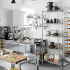 Regal Altair 14" Deep x 30" Wide x 86" Height Wire Shelving Kit | 5-Tier | NSF Commercial Storage Rack Unit