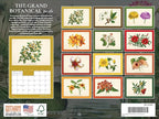 The Grand Botanical Calendar 2026 12 Month Monthly Flower Specimen Art