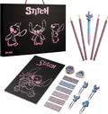 Disney Stitch Stationery Supplies Set Notebook Pencil Case & Ballpoint Pens or Notepad Coloring Pencils & Accessories for Home or Office