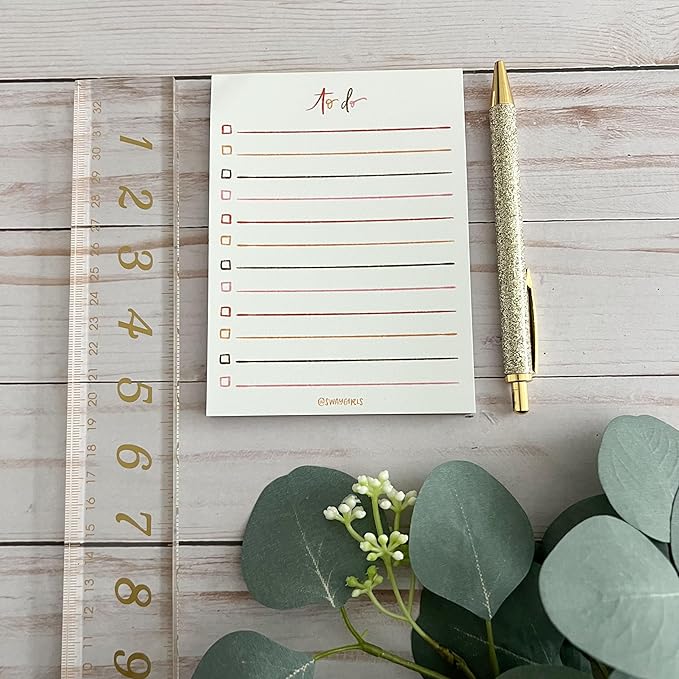 Swaygirls to do list notepad | Cute notepads | Custom notepads | Personalized notepad | To do stationary