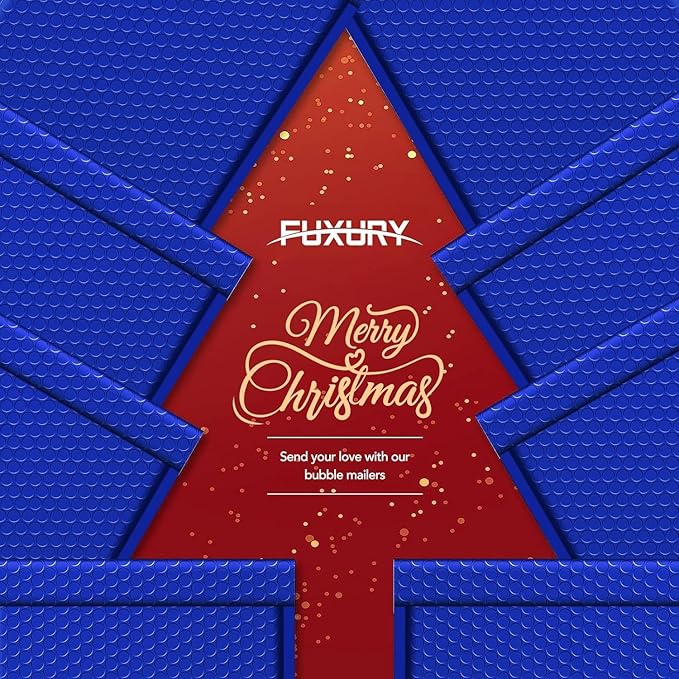 Fuxury Large Bubble Mailers 10.5x16" 500 Pack Royal Blue Self Seal Padded Envelopes Bulk Waterproof Mailing Envelopes Bubble Padded #5 Cushioning Padded Mailers for Small Business Packaging