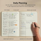 Undated, 2026 Planner, 8.5" x 11" - The #1 Productivity Planner to Achieve Your 2026 Goals - Planner 2026-2027 by PRODUCTIVITY STORE (A4, BROWN)