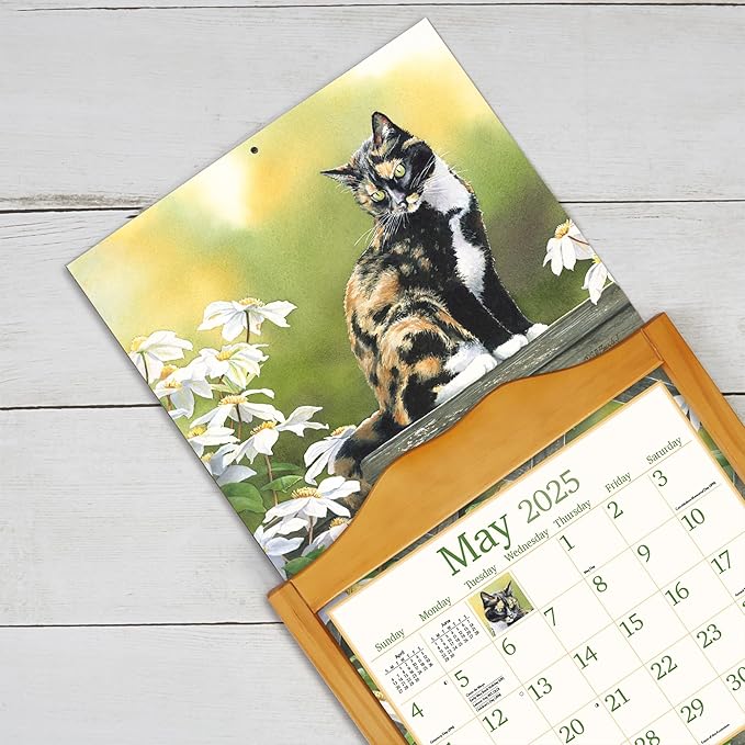 LANG Cats In The Country 2025 Wall Calendar (25991001899)