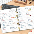 2026 Planner 8.5 x 11, Large Weekly Monthly Planners with Tabs, A4 Spiral Bound Daily Calendar 2026 Planner, 12 Month Agenda from Jan. to Dec., Flexible Cover Appointment Book(Color Butterfly)