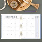 Cambridge 2026 Planner by Leah Bisch, Weekly & Monthly, 8.5" x 11", Large, Ciara Floral (LB41-905-26)