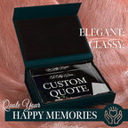 Personalized Gifts, Custom Quote Block Letter Board,Crystal-Clear Acrylic with Gift Box,17 Styles, Holiday and Christmas Gift for Mom, Dad, Girlfriend, Him or Her, Husband, Wife (5"x7, Floweret)